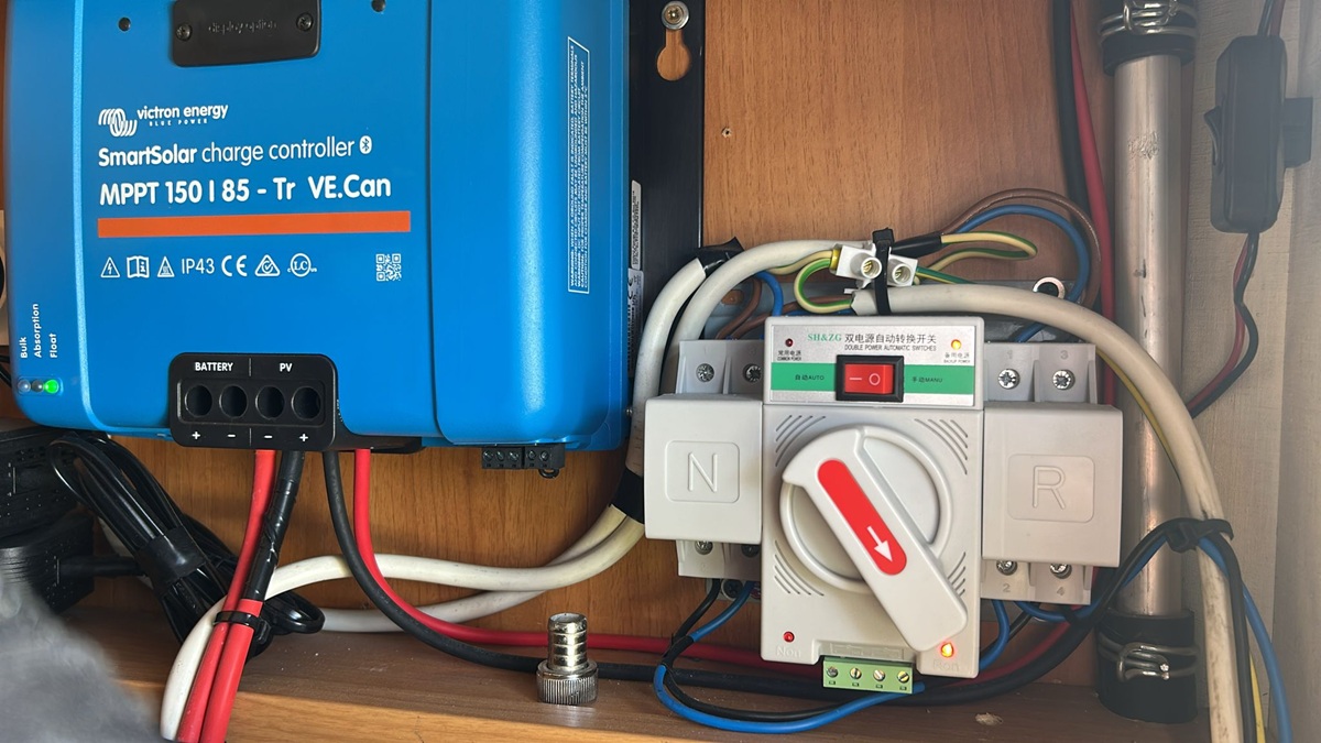 regulador victron en autocaravana